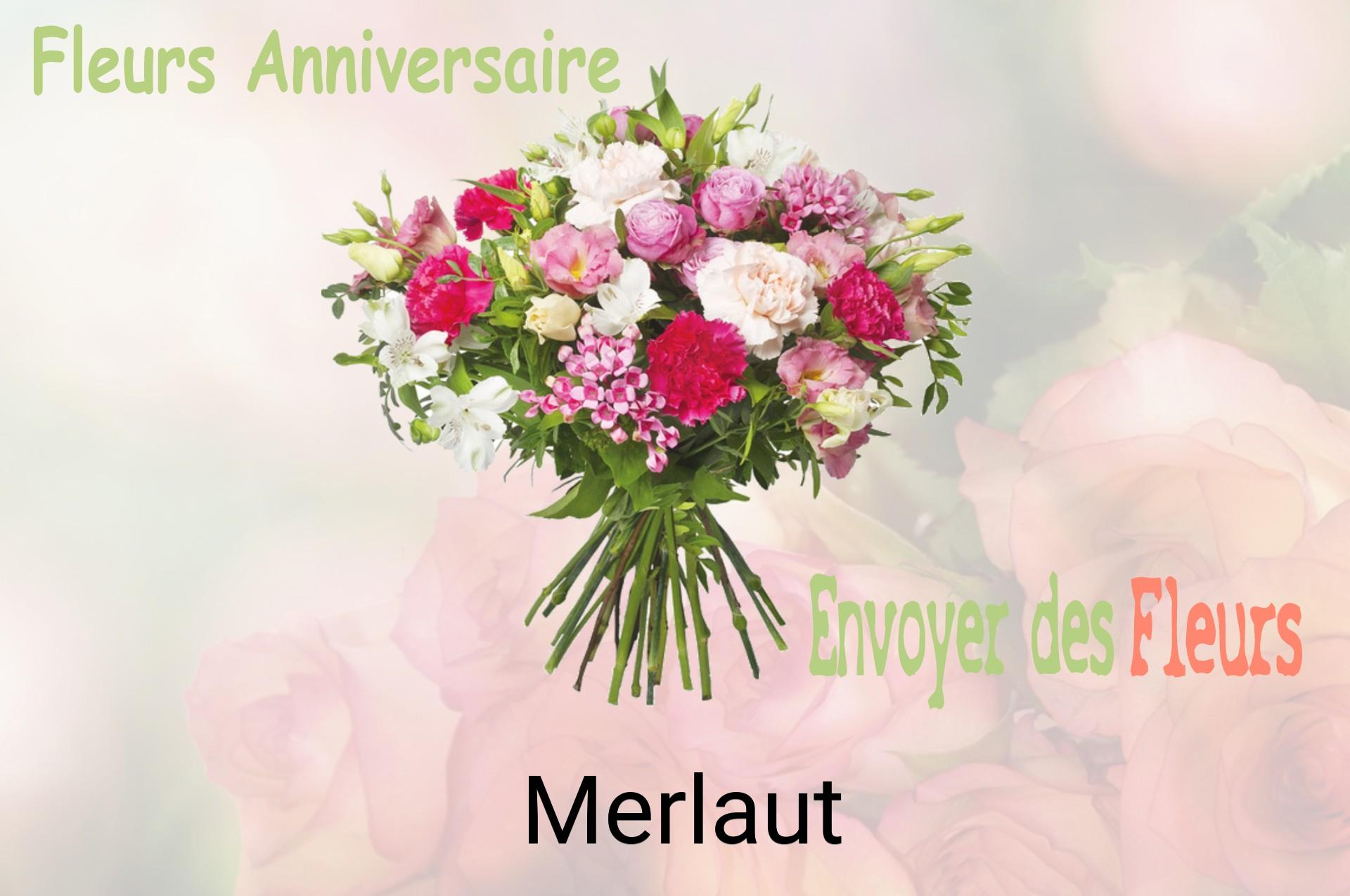 Bouquet de fleurs d’anniversaire livré à Merlaut